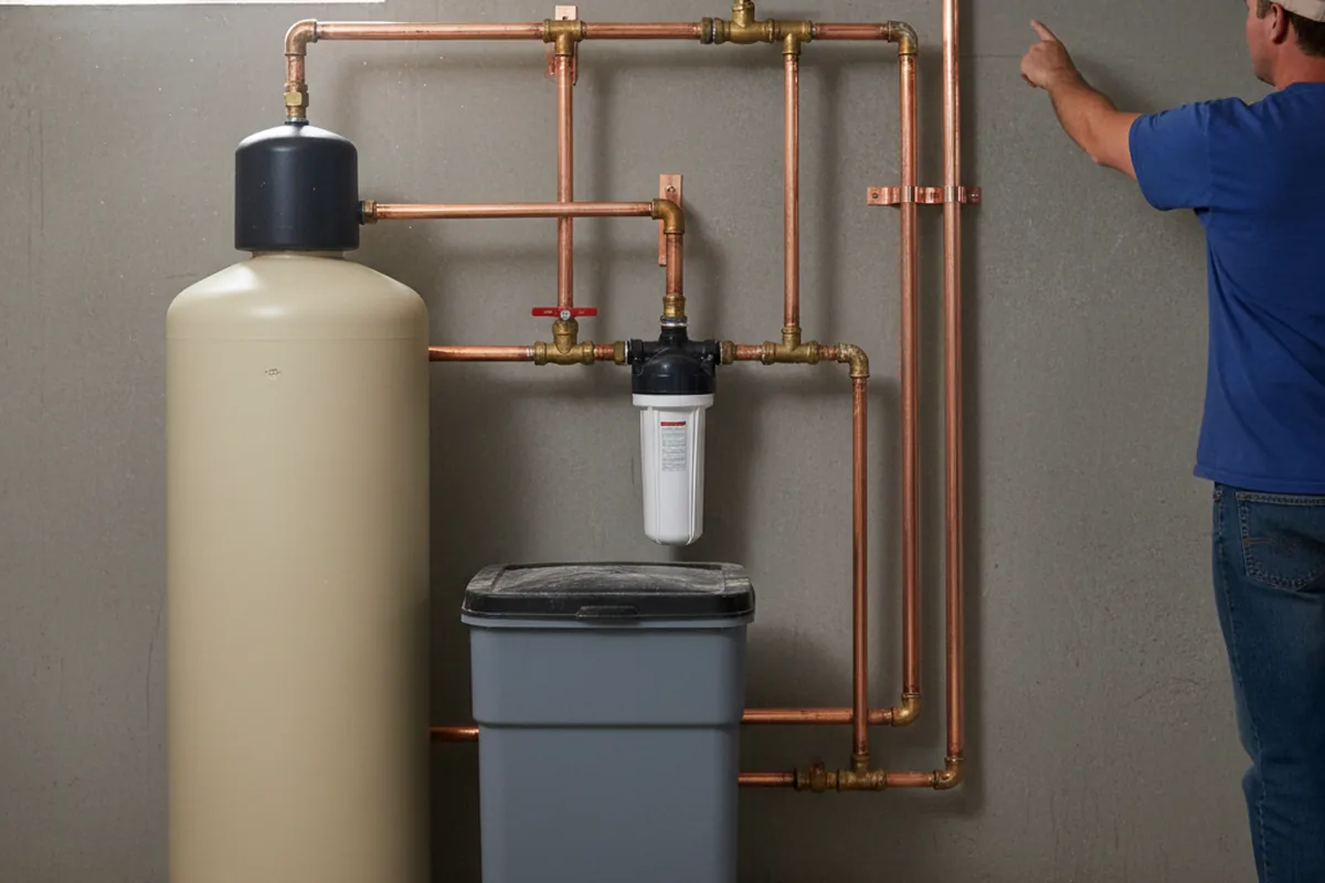 Whole-house water treatment system installed in Aquashicola